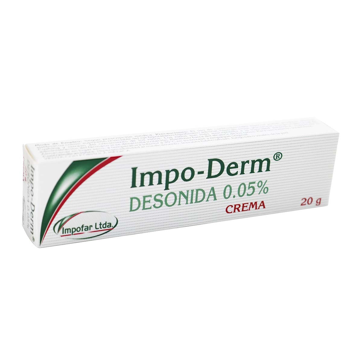 Impo-Derm 0.05% Desonida Crema Impofar Tubo X 20 G.