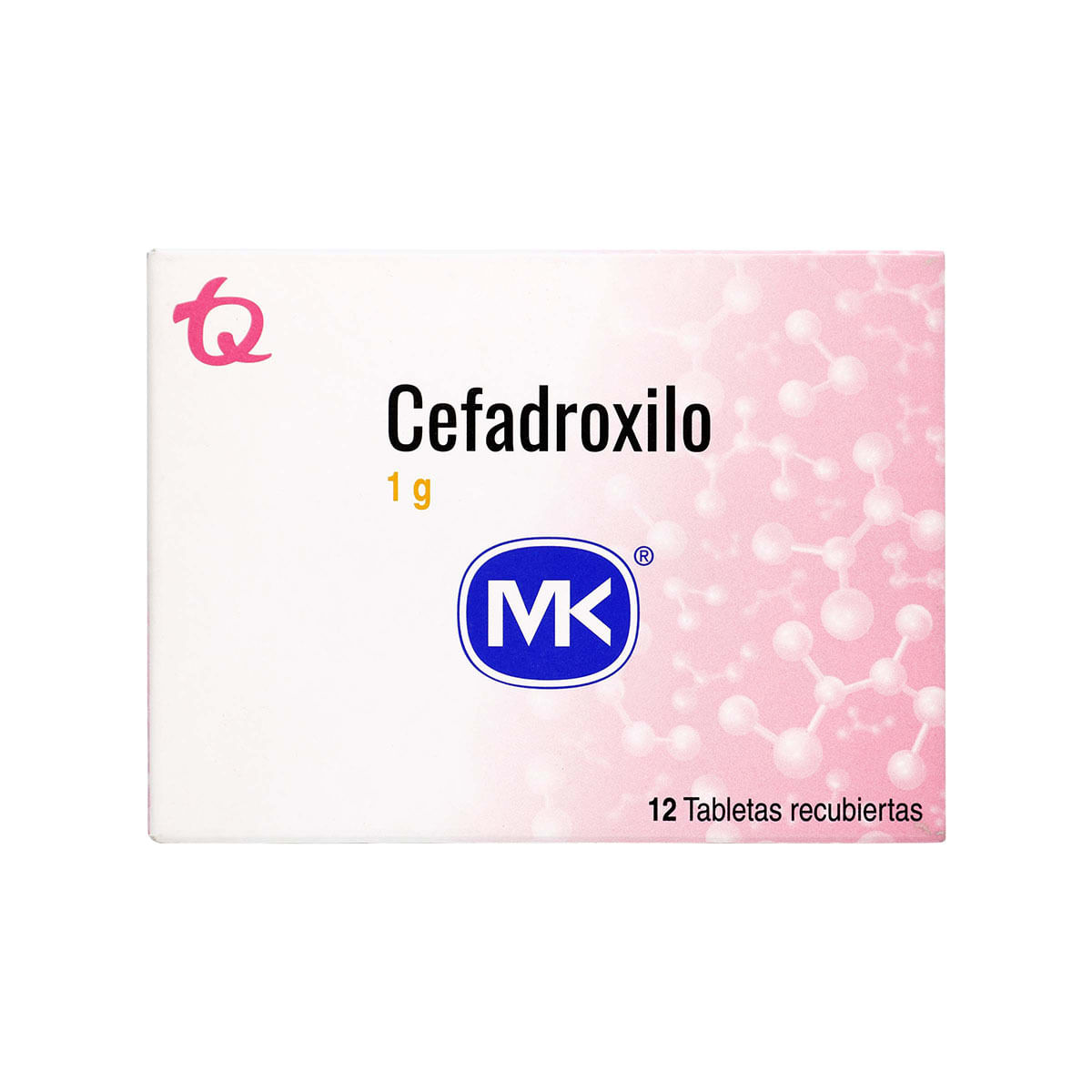 Cefadroxilo 1000 Mg Mk Caja X 12 Tabletas.