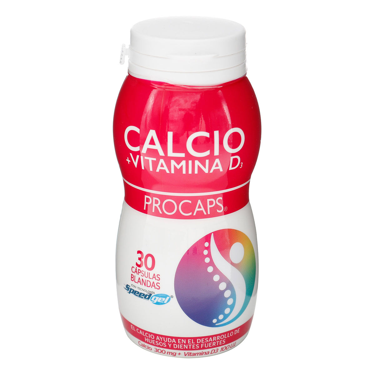 Calcio+ Vitamina D3 Caja X 30 Cápsulas Blandas.