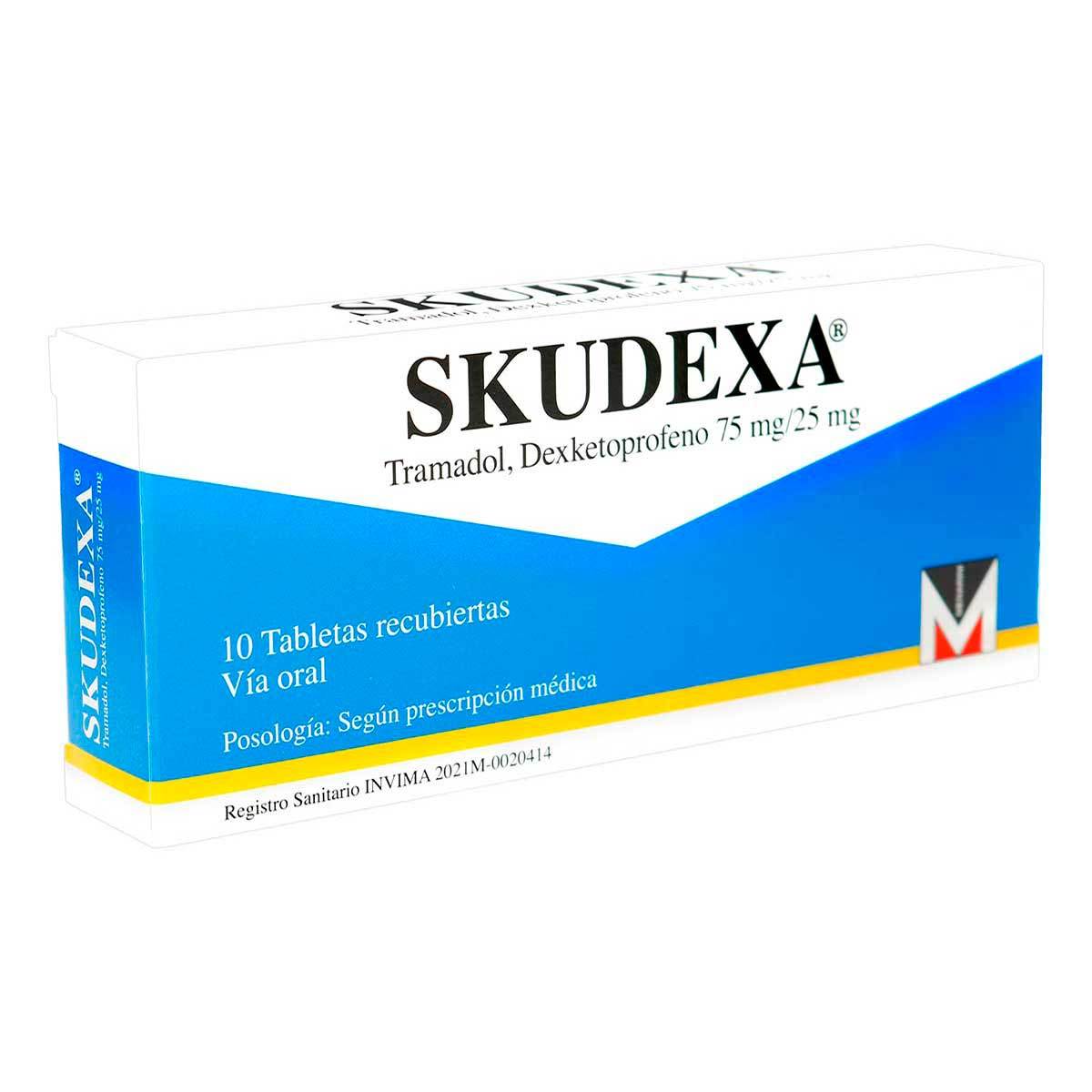 Skudexa 75/25 Mg Caja X 10 Tabletas Recubiertas