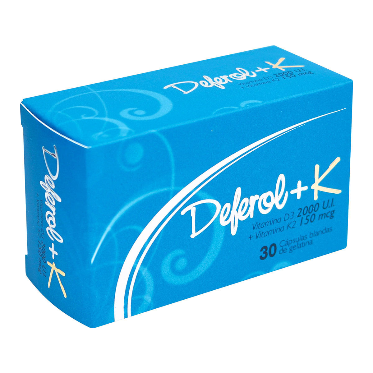 Suplemento Dietario Deferol + K Procaps Caja x 30 Cápsulas Blandas de Gelatina