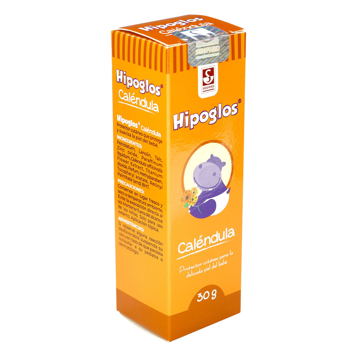 Hipoglos Caléndula Siegfried Tubo x 30 g.