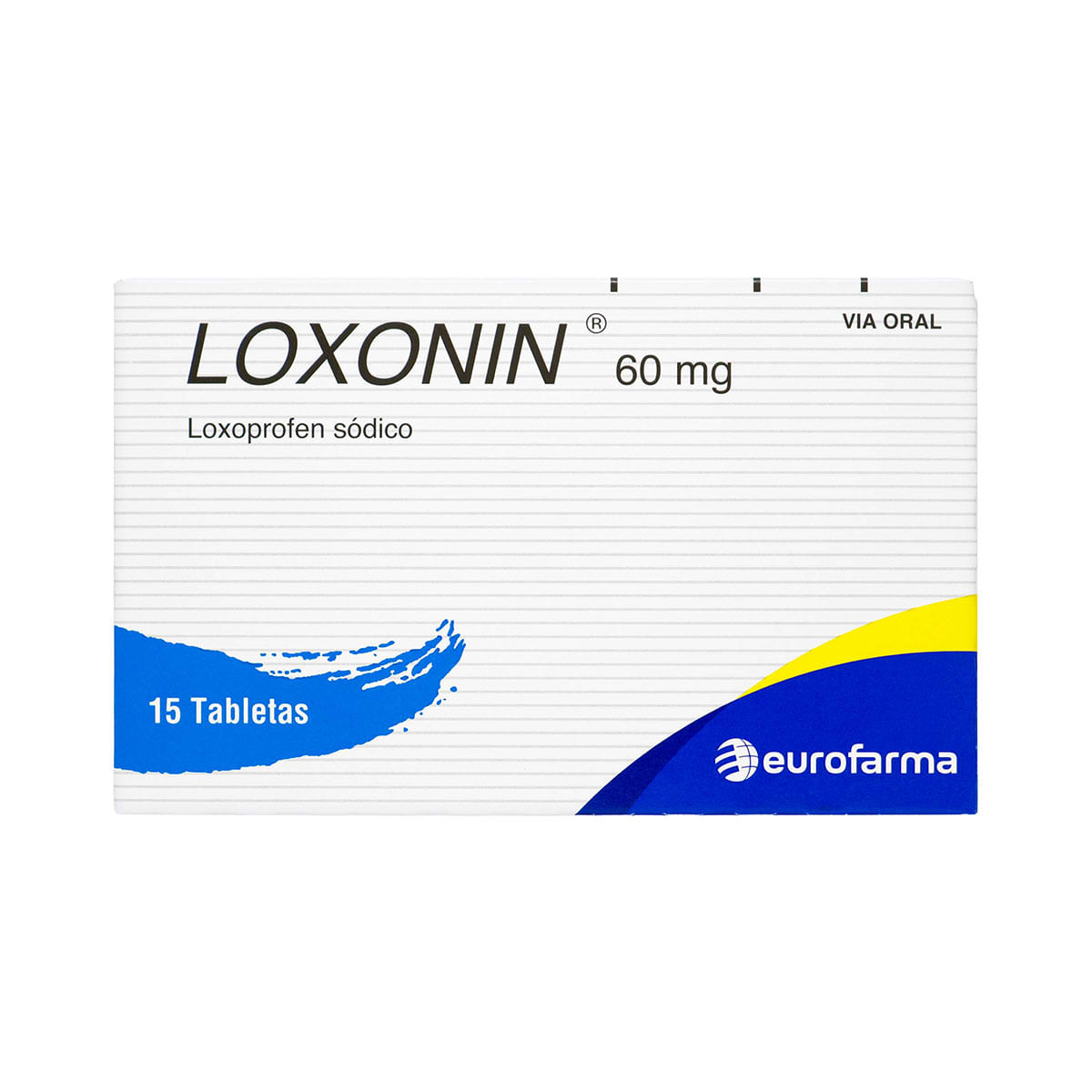 Loxonin 60 mg Eurofarma Caja x 15 Tabletas