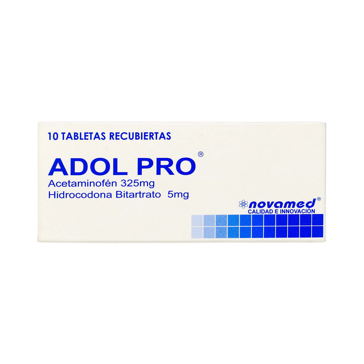 Adol Pro Novamed Caja x 10 Tabletas Recubiertas
