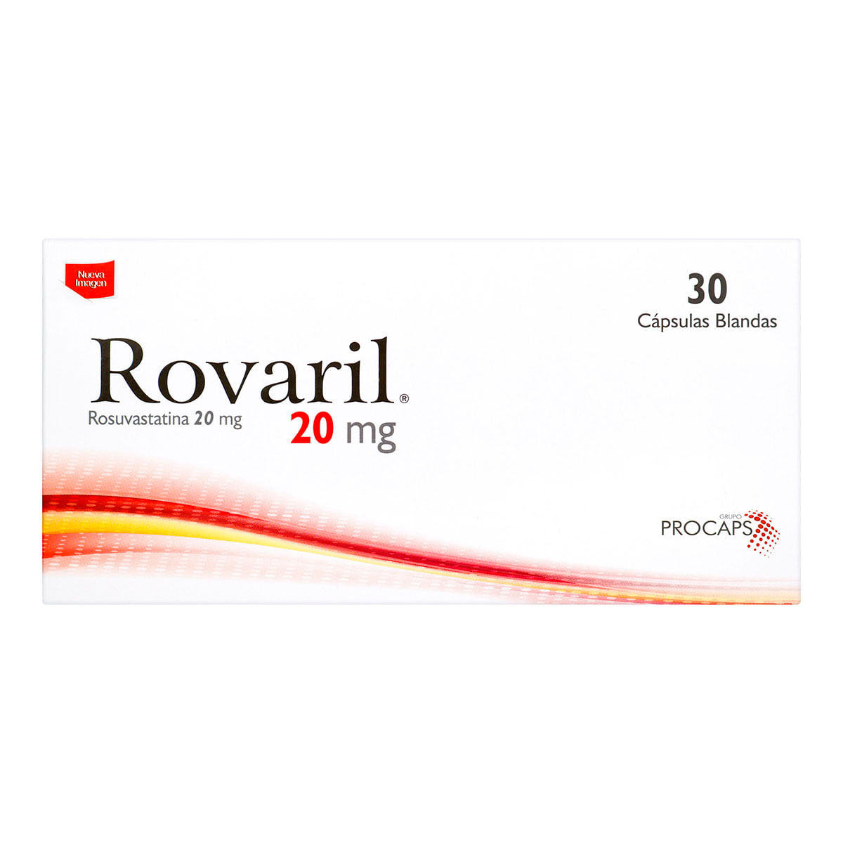 Rovaril 20 mg Procaps Caja x 30 Cápsulas Blandas