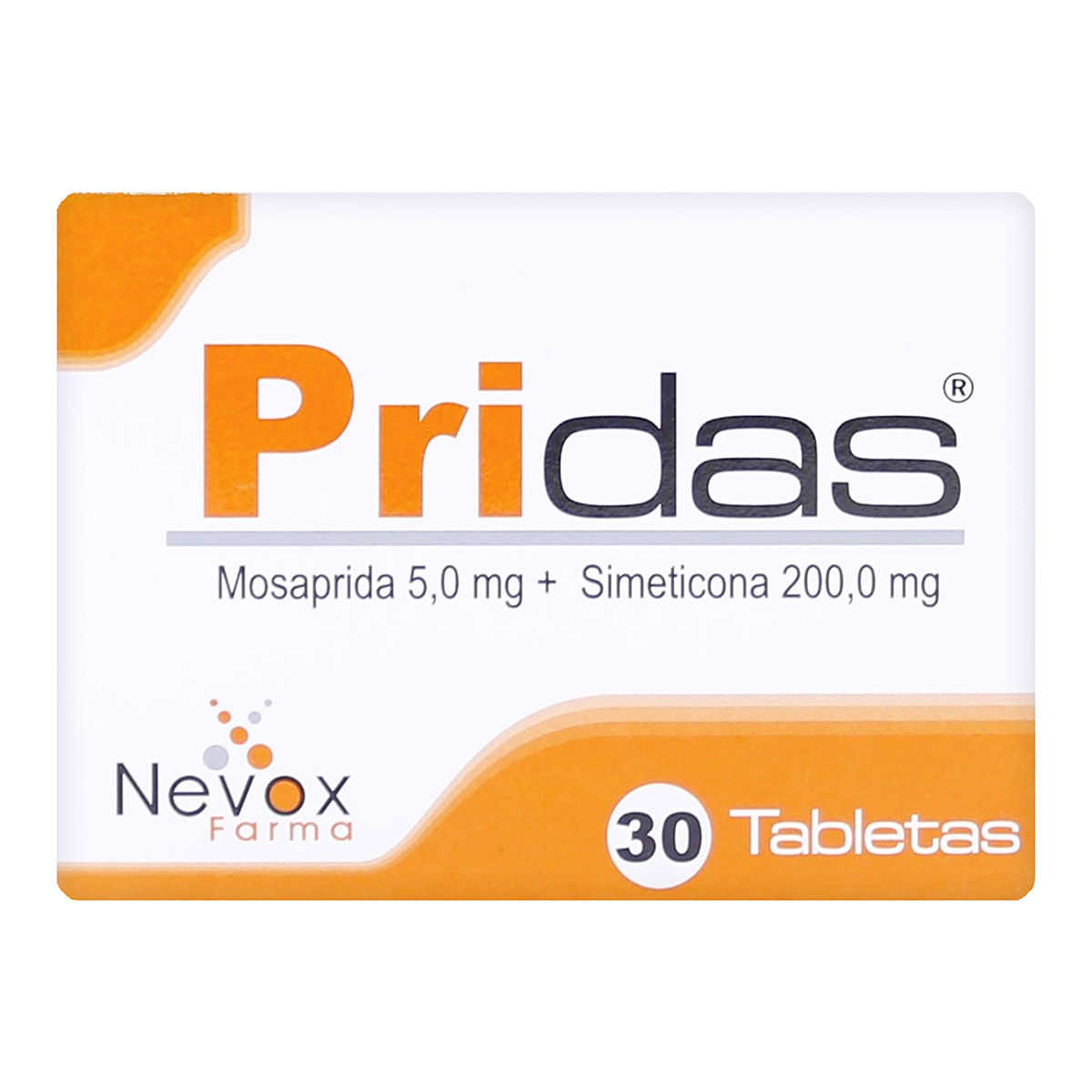 Pridas Nevox Farma Caja x 30 Tabletas