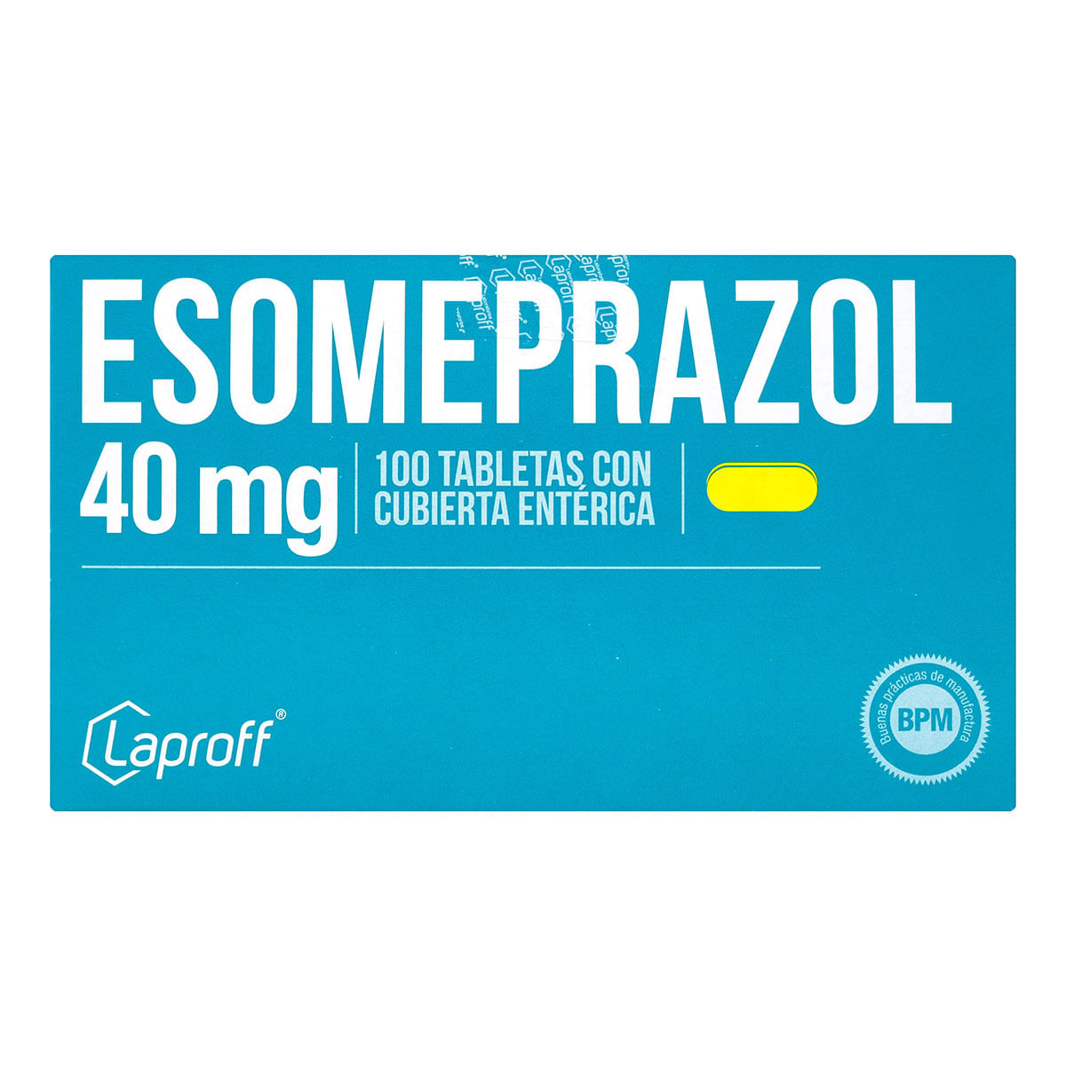 Esomeprazol 40 mg Laproff Caja x 100 Tabletas