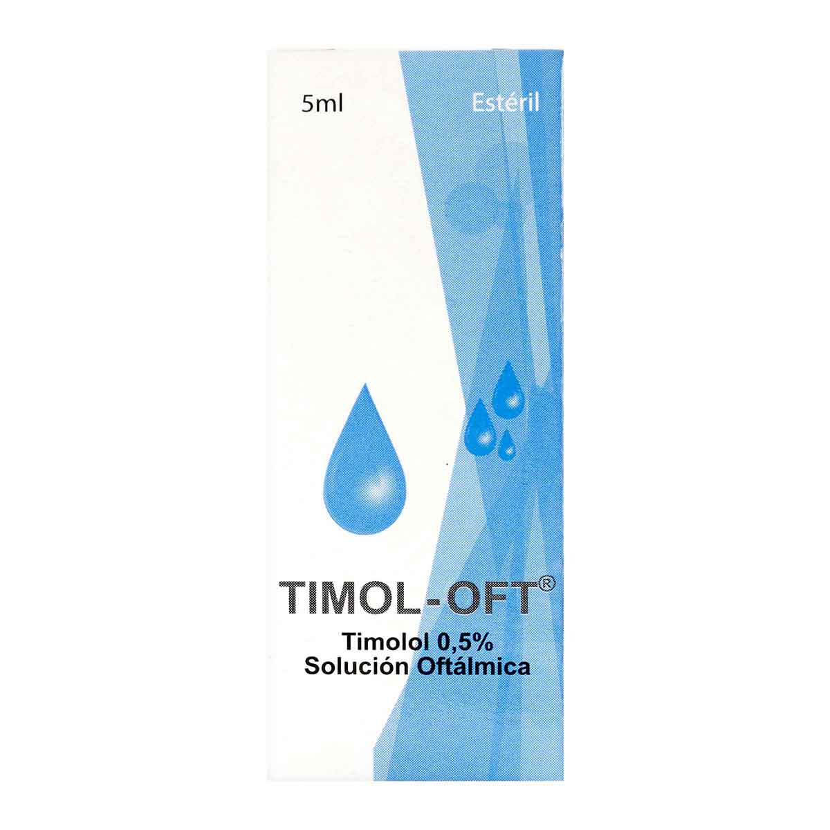 Solución Oftálmica Estéril Timol-Oft 0.5 % Quirupos Frasco x 5 mL