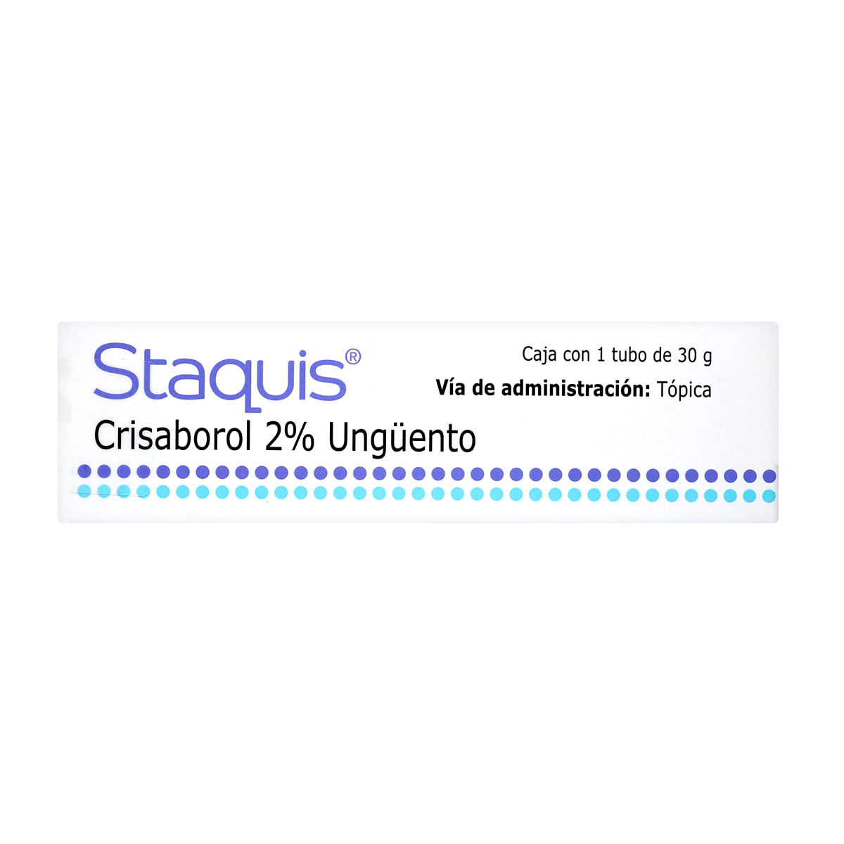 Unguento Staquis Crisaborol 2 Porciento  Tubo x 30 g