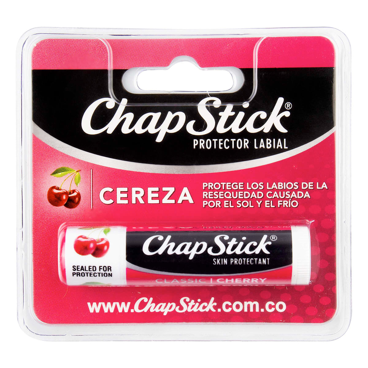 Protector Labial Chap Stick Cereza Blister X 1 Ud.