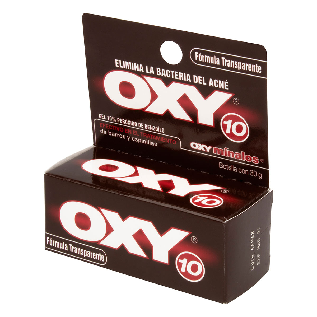 Gel Oxy 10% Fórmula Transparente Botella x 30 g