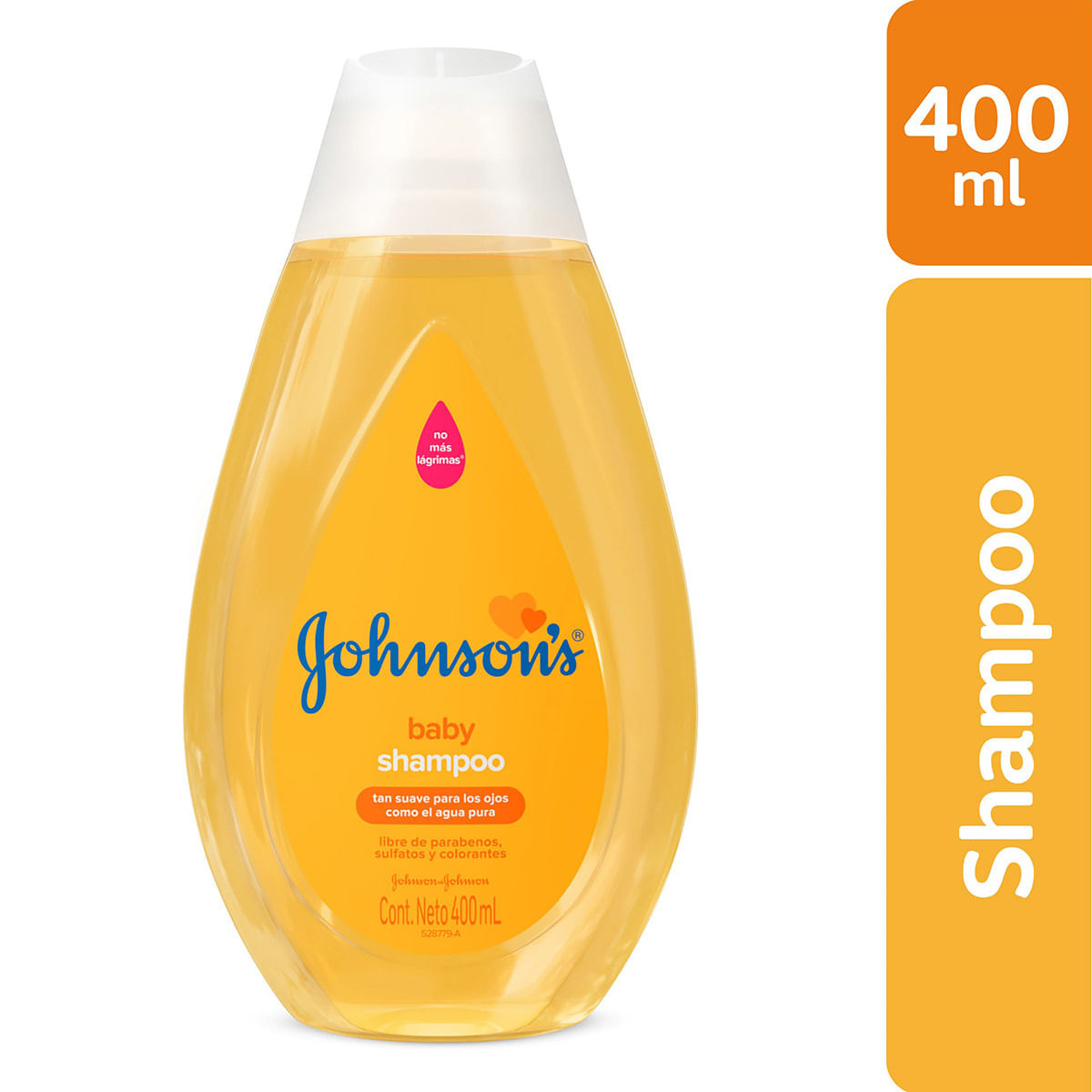 Shampoo Johnsons Baby Original Frasco x 400 mL