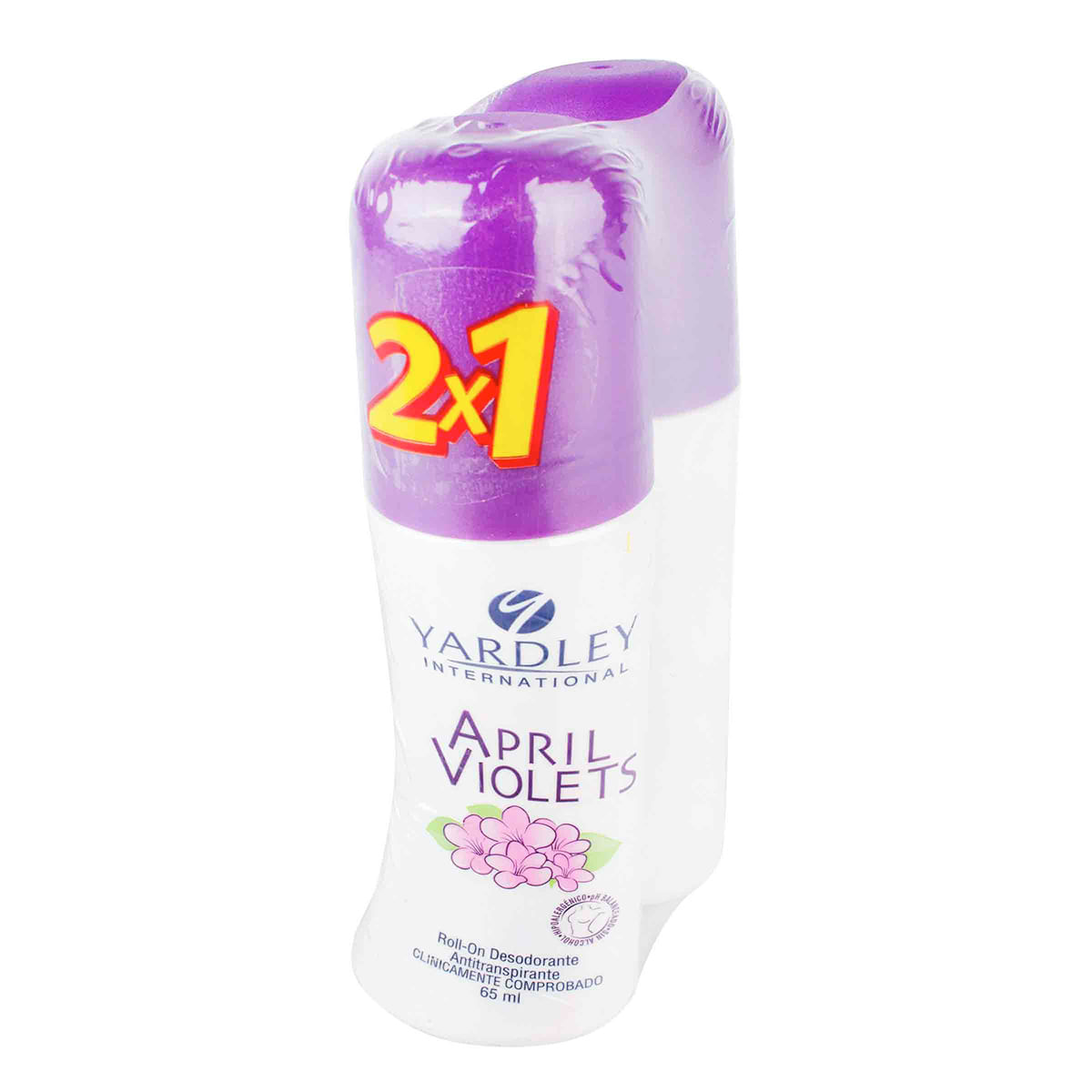 Desodorante April Violets Roll On x 65 mL.