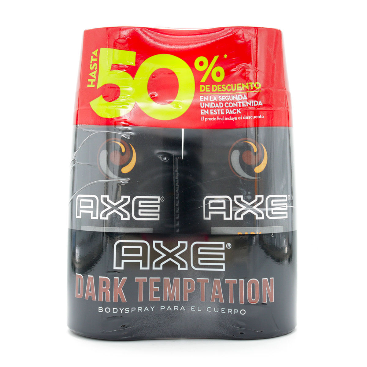 Desodorante Axe Dark Temptation Body Spray X 150 Ml X 2 Uds Súper Oferta.