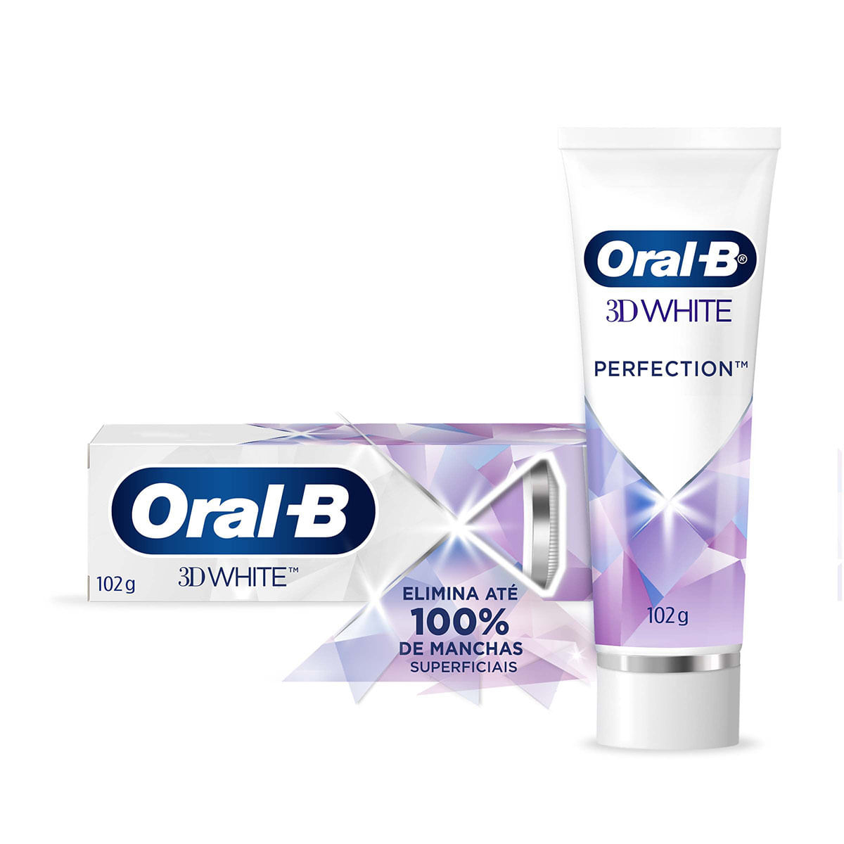 Pasta Dental Oral-B 3D White Perfection Caja x 75 mL.