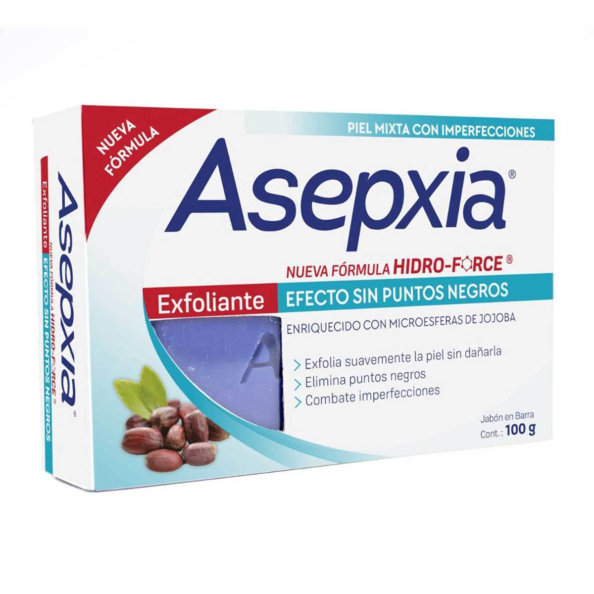 Jabón Asepxia Exfoliante Barra x 100 g