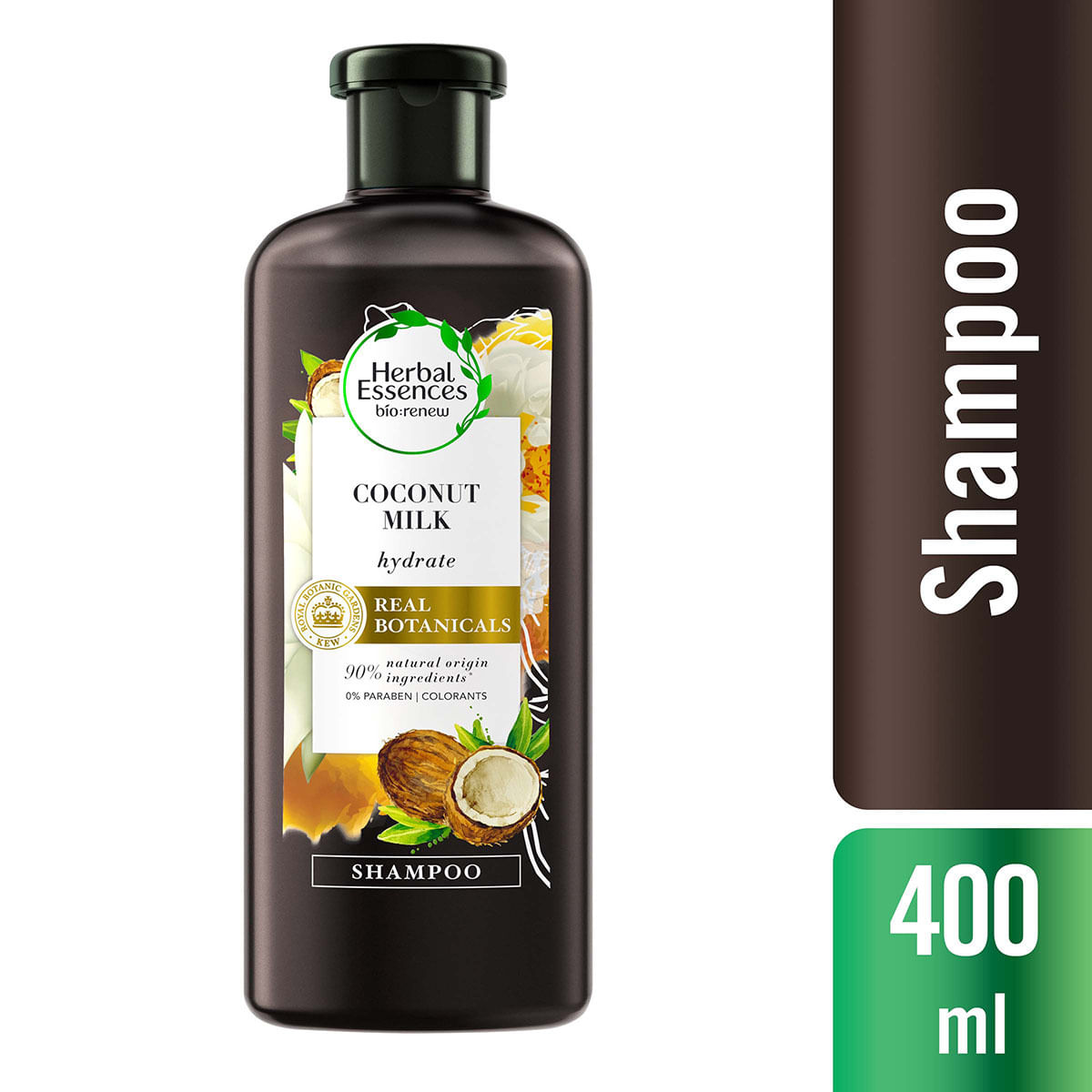 Shampoo Herbal Essences Coconut Milk Frasco x 400 mL.