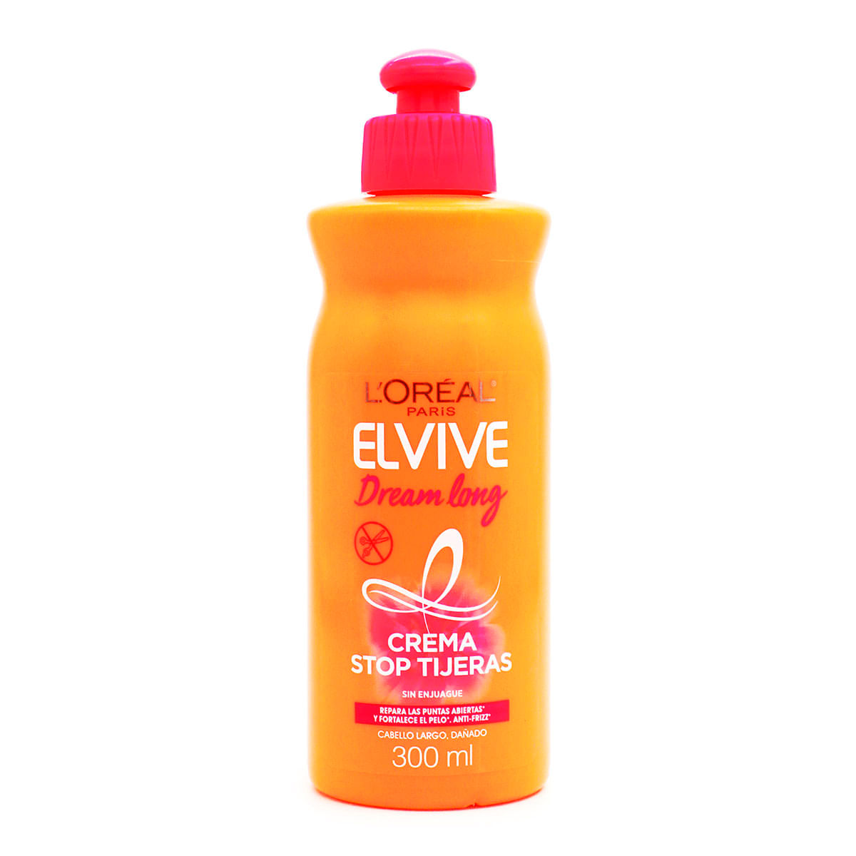 Crema para Peinar LOréal Paris Elvive Dream Long Cabello Largo Dañado Frasco x 300 mL