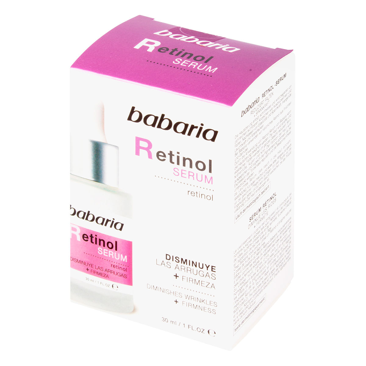 Sérum Babaria Retinol Disminuye Arrugas Frasco x 30 mL.