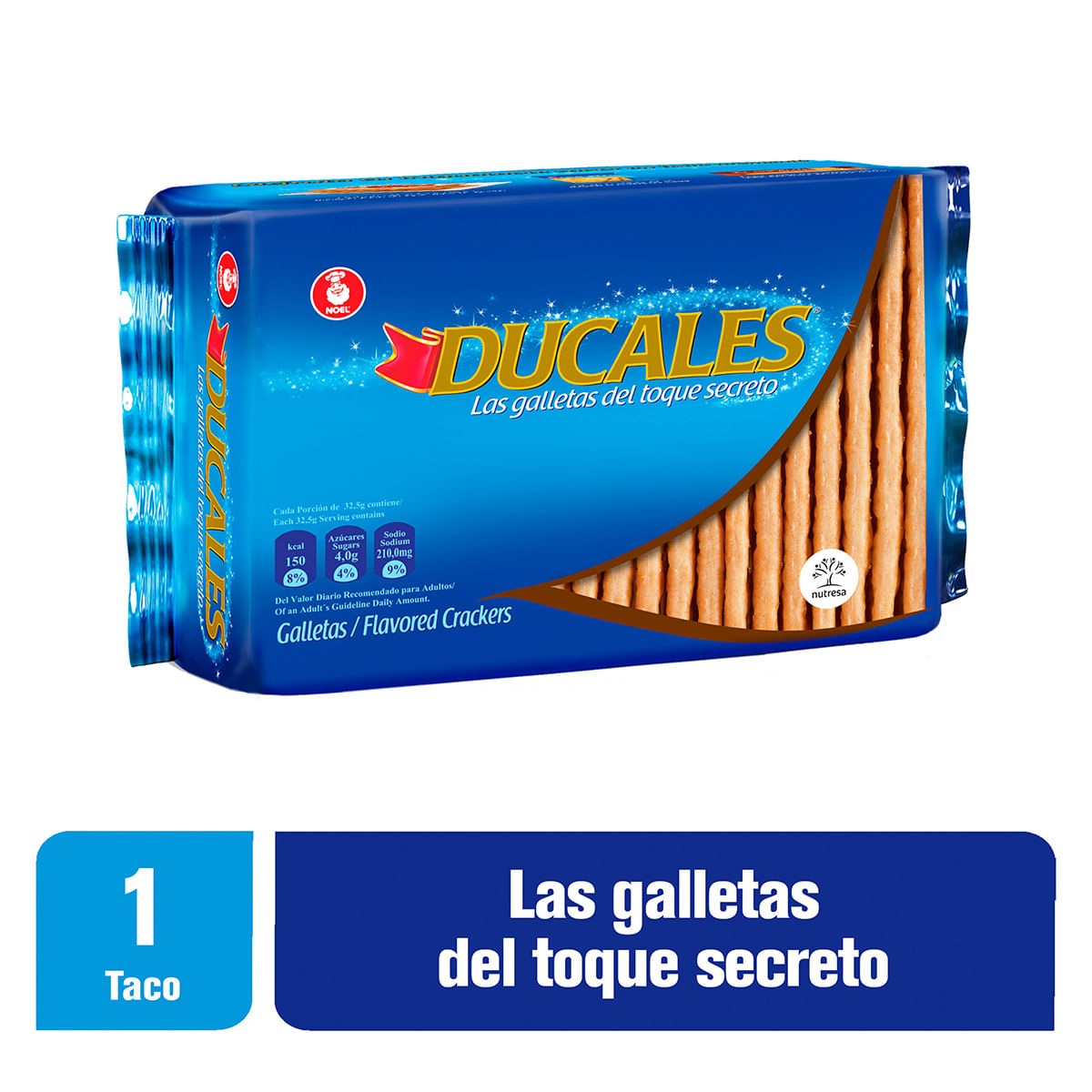 Galletas Ducales Noel Taco x 120 g.