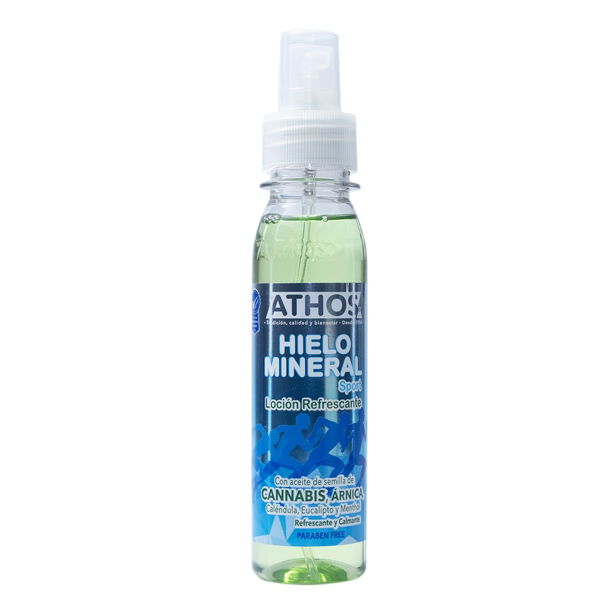 Loción Corporal de Hielo Mineral Athos Frasco x 120 mL