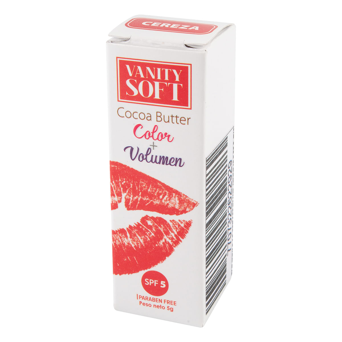 Manteca de Cacao Vanity Soft Cereza Barra x 5 g.