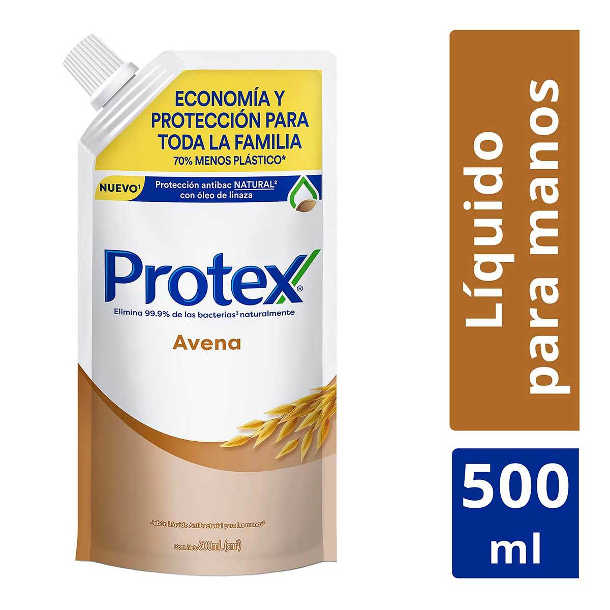 Jabón Líquido Protex Avena Doypack x 500 mL.