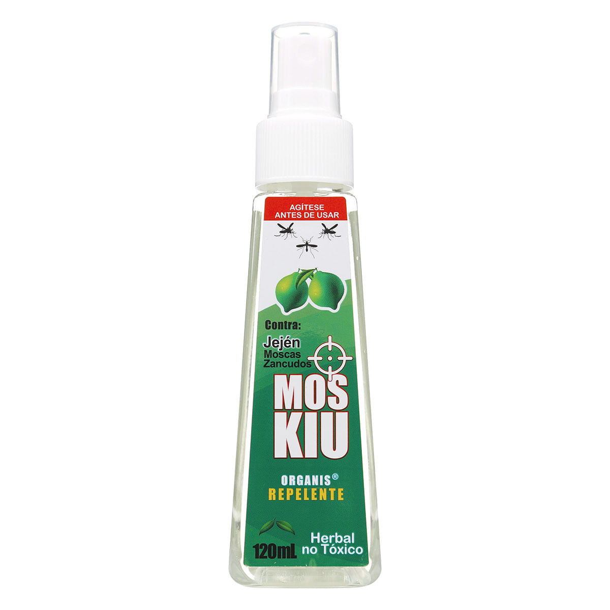 Repelente Moskiu Organis Herbal Frasco x 120 mL