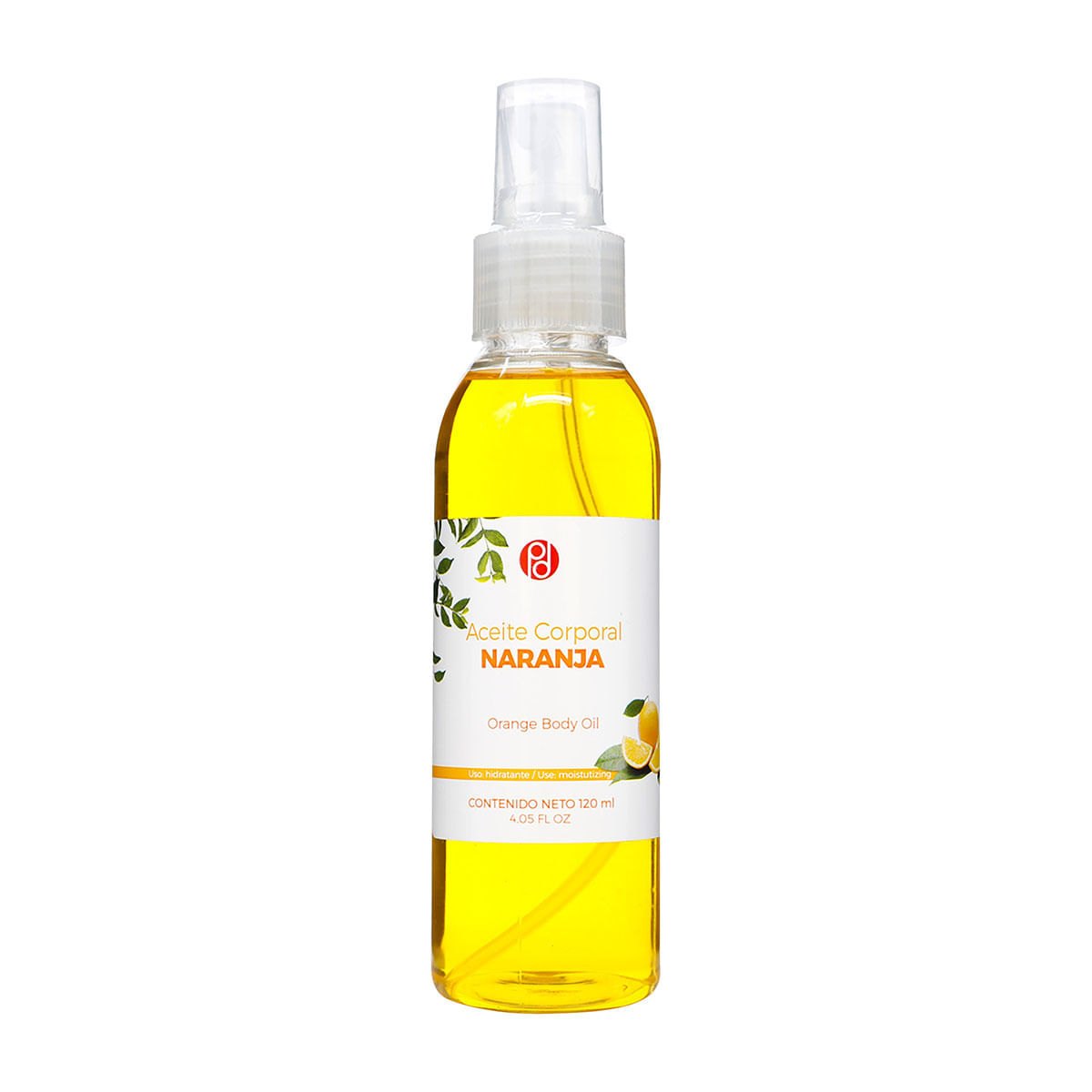 Aceite Corporal Pd Naranja Spray X 120 Ml.