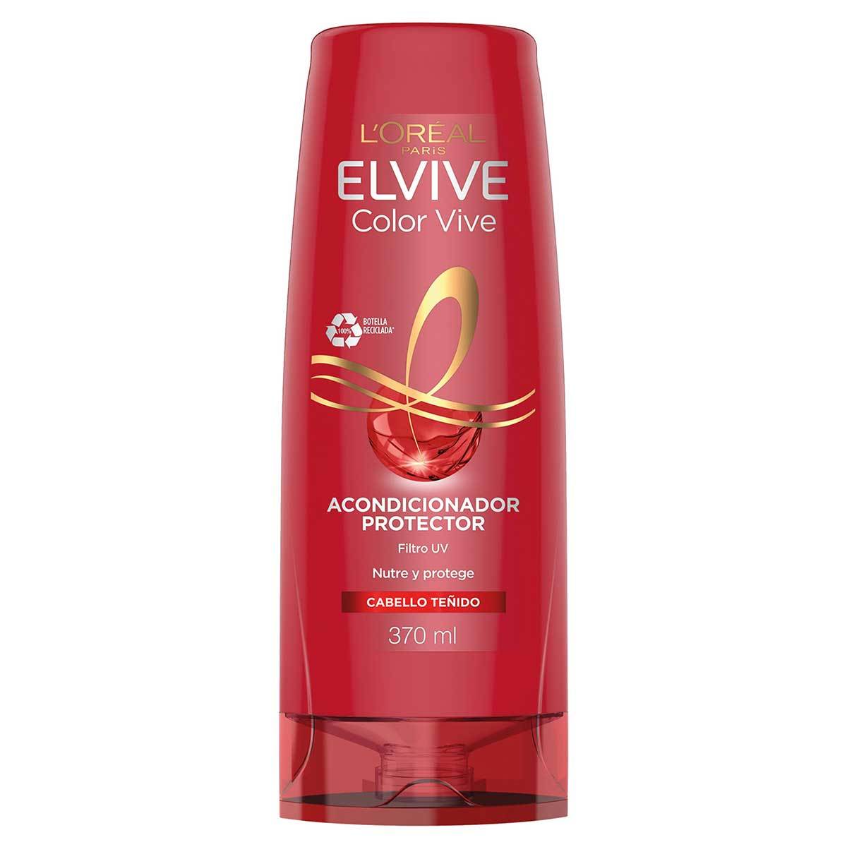 Acondicionador LOréal Paris Elvive Color Vive Frasco x 370 mL