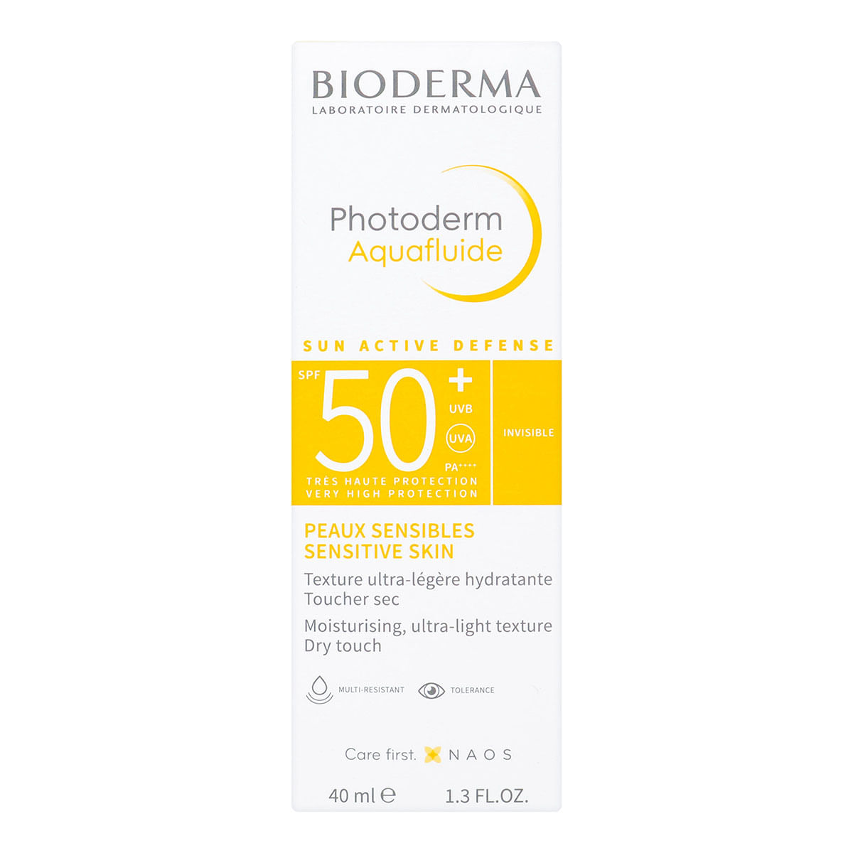 Photoderm Aquafluide SPF 50+ Bioderma Tubo x 40 mL