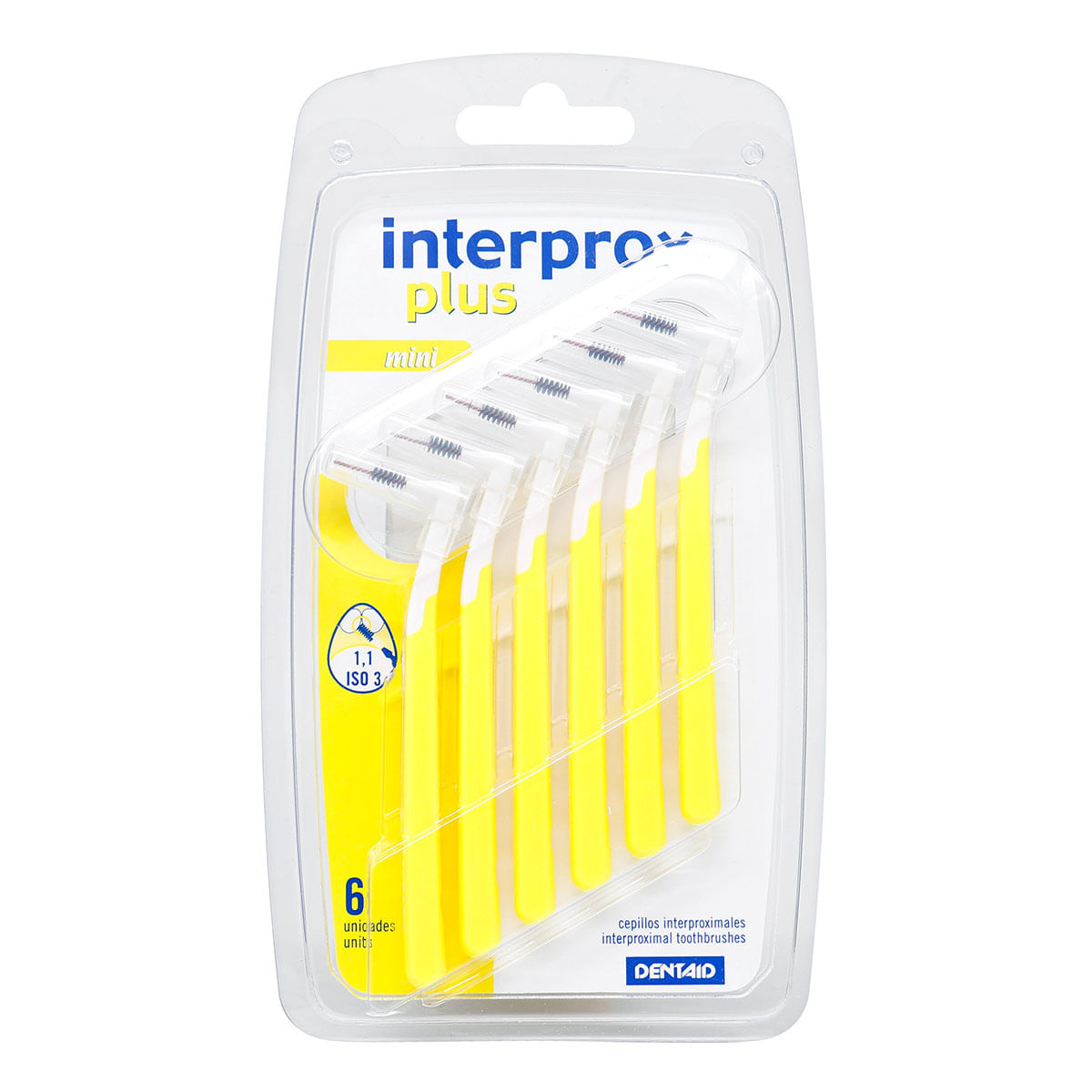 Cepillos Interproximales Interprox Plus Mini Dentaid Blíster x 6 uds