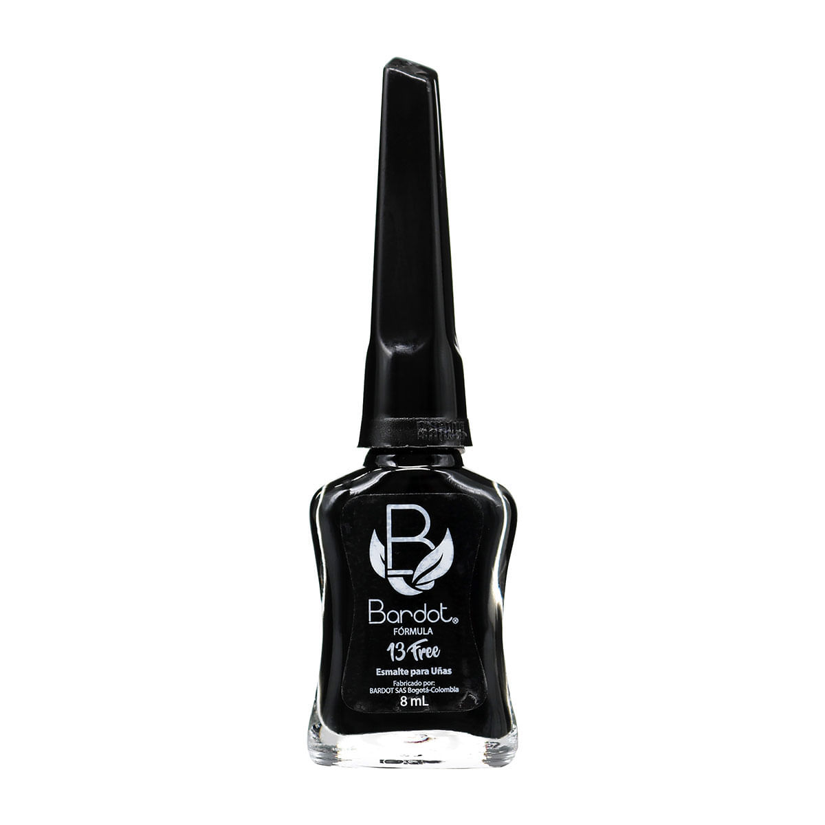 Esmalte para Uñas Bardot Petit 47 Negro x 8 ml.