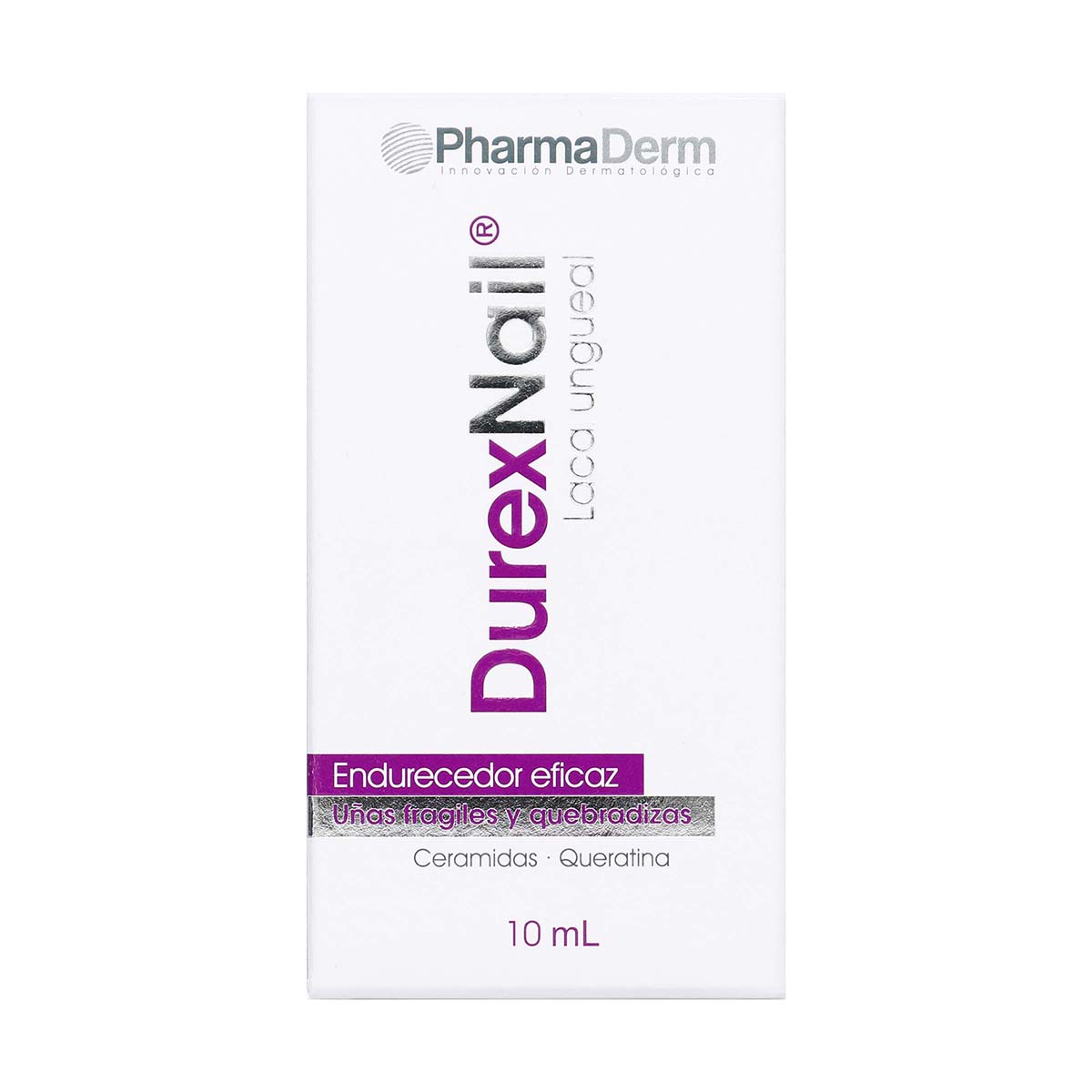 Esmalte Endurecedor Durexnail Pharmaderm Frasco x 10 mL