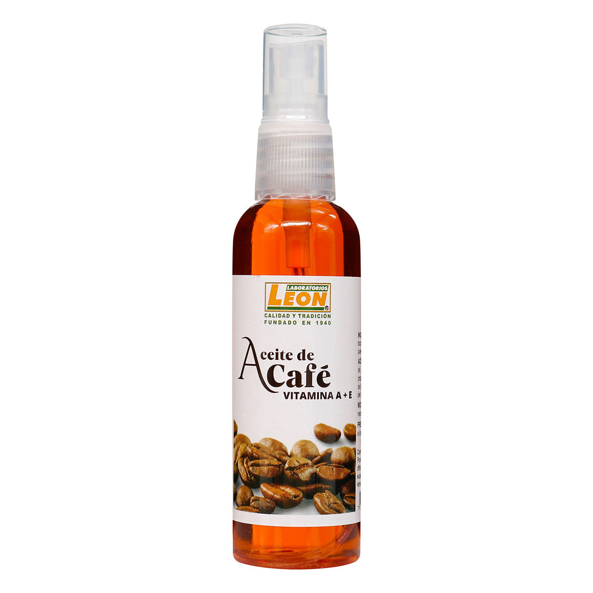 Aceite de Café León Frasco x 60 mL