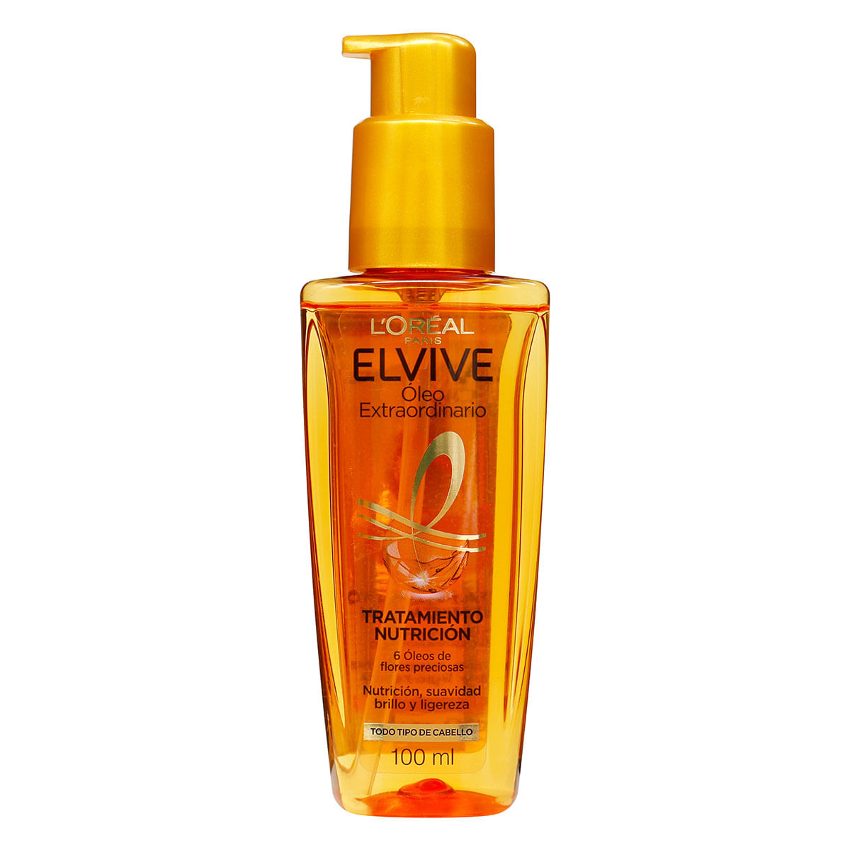 Tratamiento Nutrición Elvive Oleo Extraordinario Loreal Paris Frasco x 100 mL