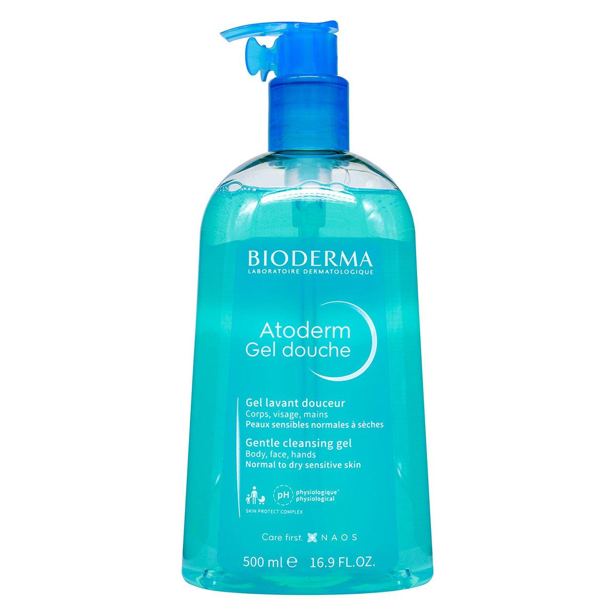 Gel Limpiador Suave de Ducha Atoderm Bioderma Frasco x 500 mL