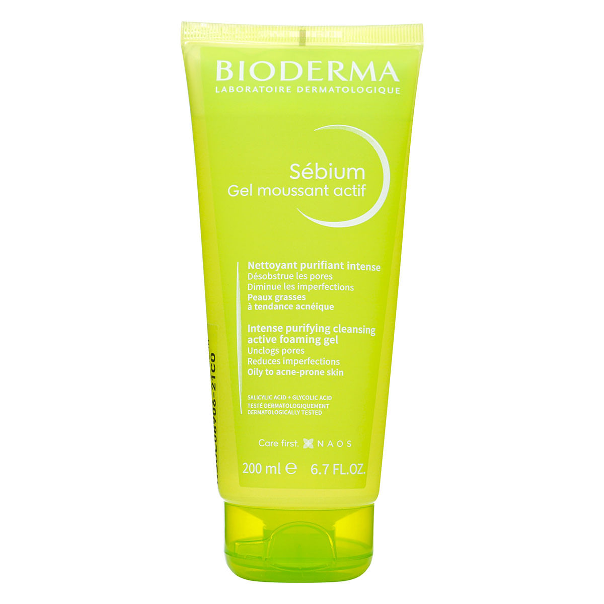 Gel Espumoso Activo Sébium Bioderma Tubo x 200 mL