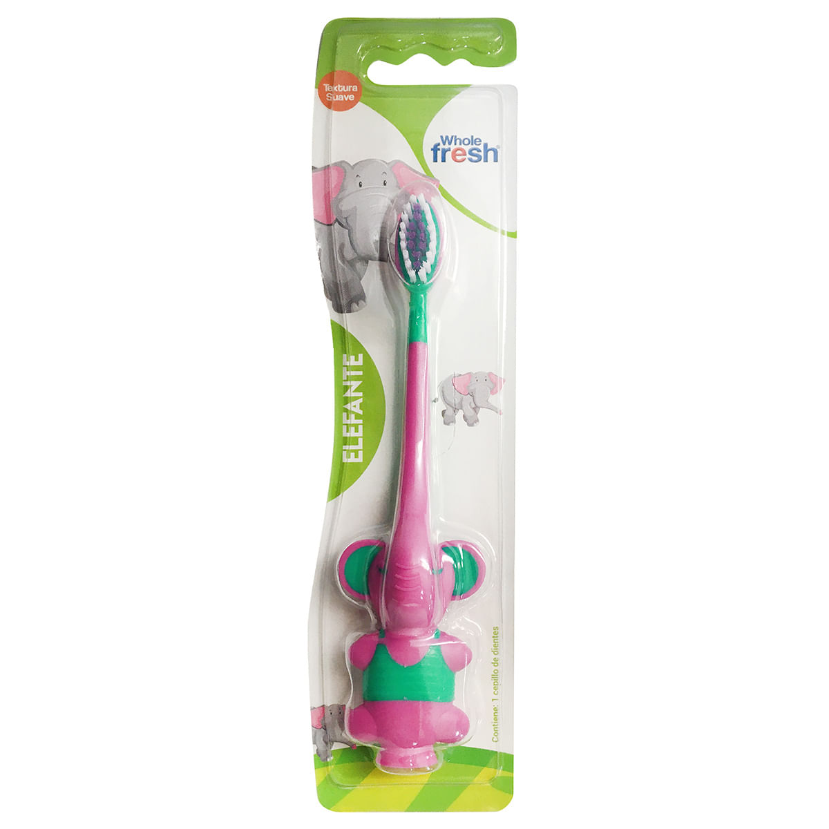 Cepillo Dental Icom Whole Fresh Elefante Suave Blister X 1 Ud.