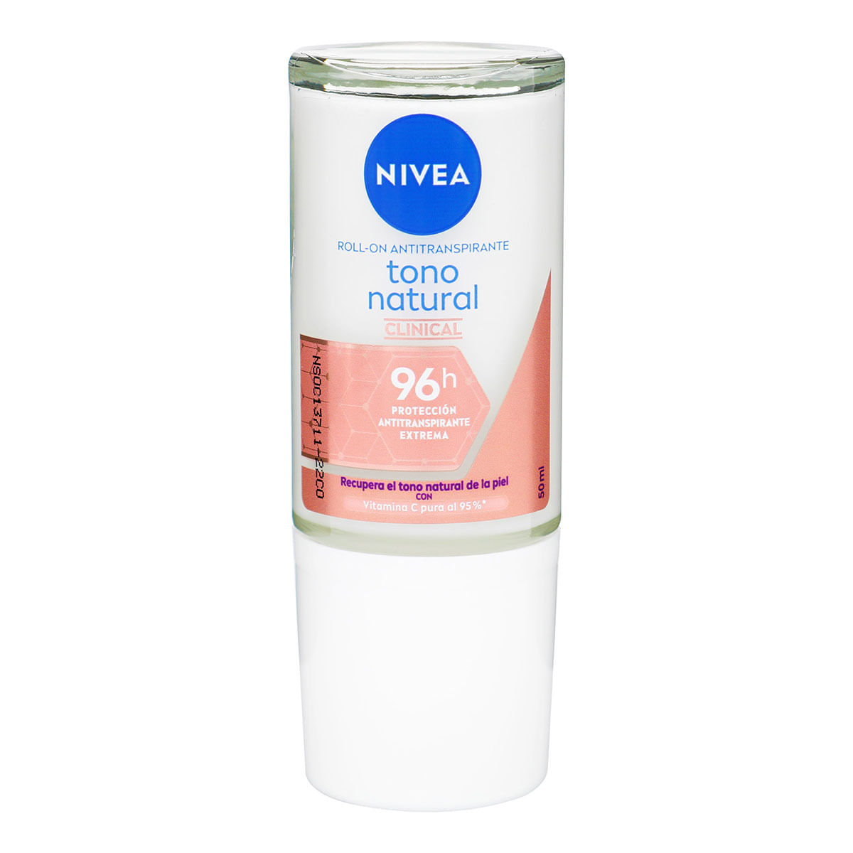 Antitranspirante Tono Natural Clínica Nivea Roll-On x 50 mL.