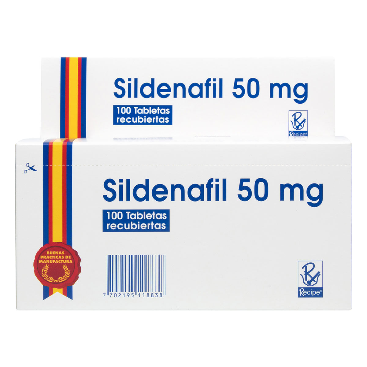 Sildenafil 50 Mg Recipe Caja X 100 Tabletas Recubiertas.