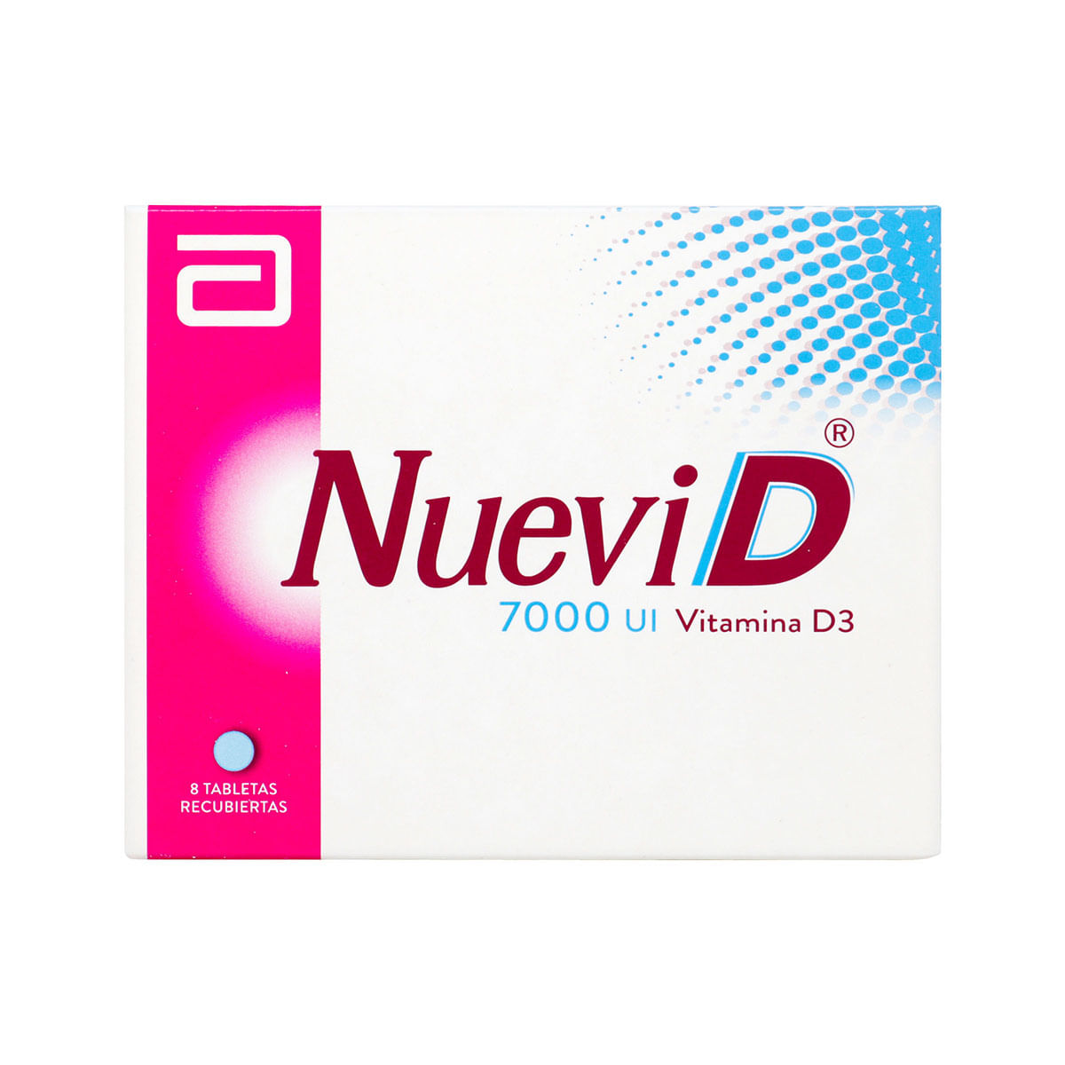 Nuevi D 7000 UI Abbott Caja x 8 Tabletas Recubiertas