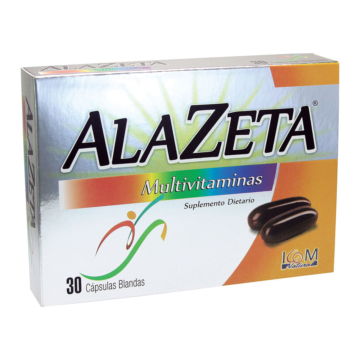 Suplemento Dietario Icom Alazeta Multivitaminas Caja x 30 Cápsulas Blandas