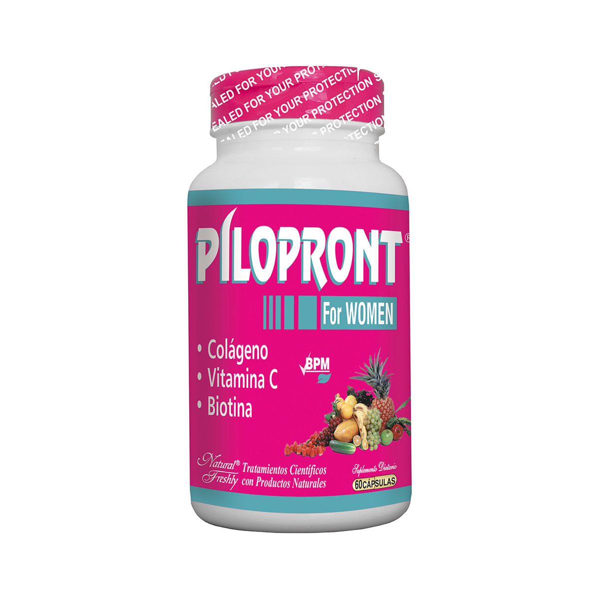 Suplemento Dietario Pilopront For Women Natural Freshly Frasco X 60 Cápsulas.