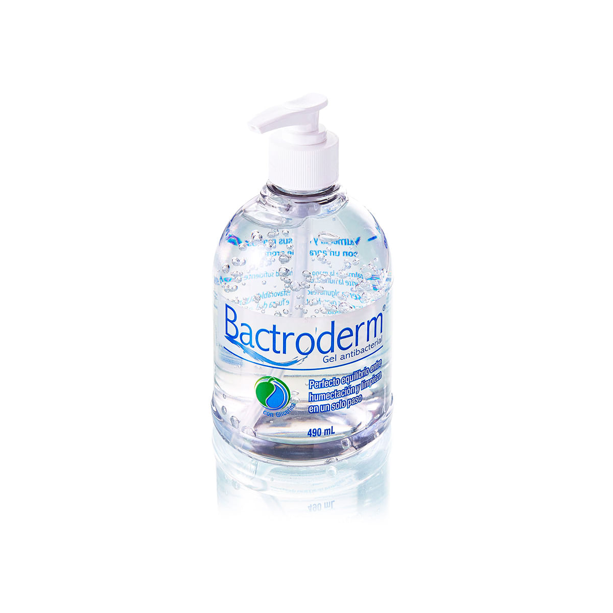 Gel Antibacterial Bactroderm Frasco X 490 Ml.