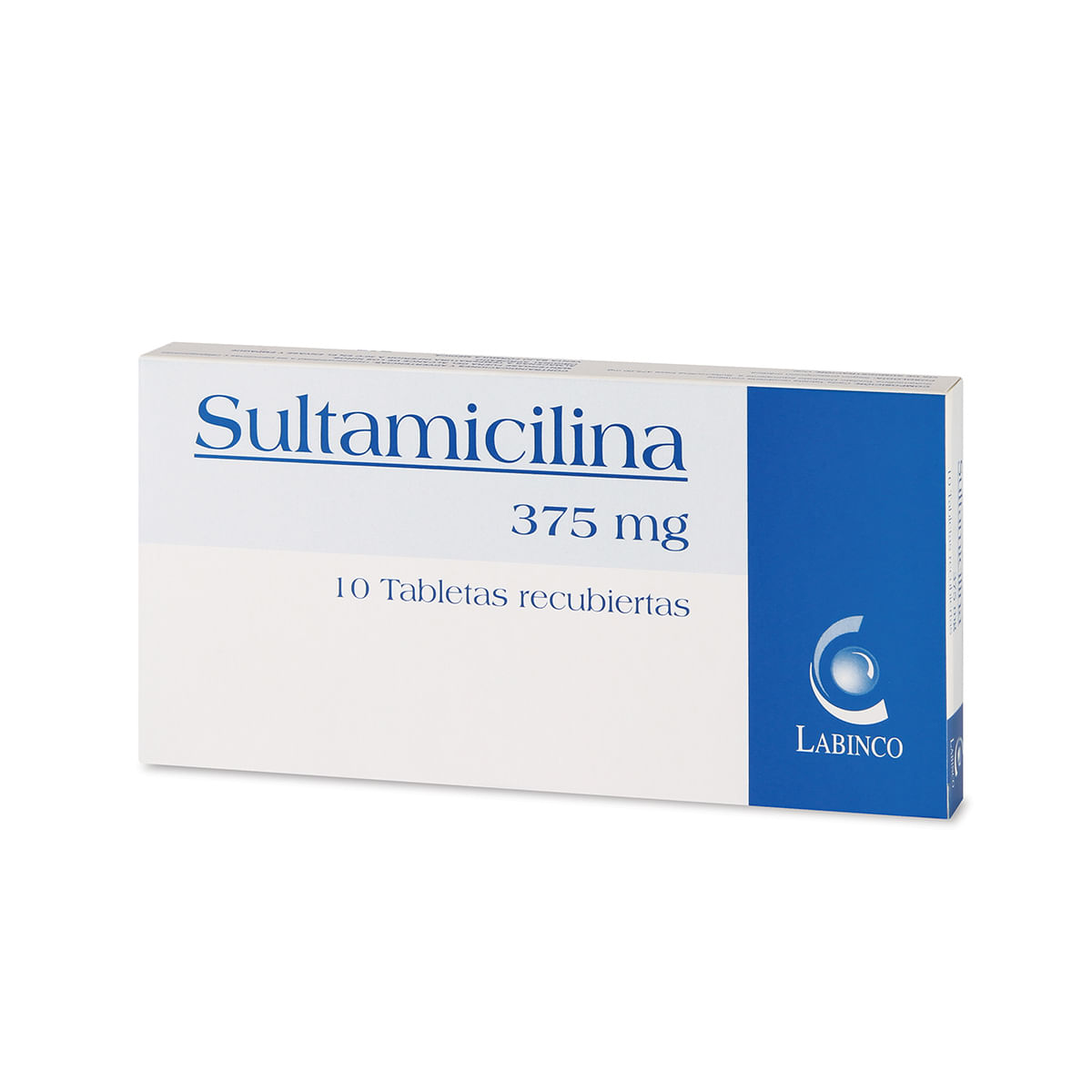Sultamicilina 375 Mg Labinco Caja X 10 Tabletas Recubiertas.