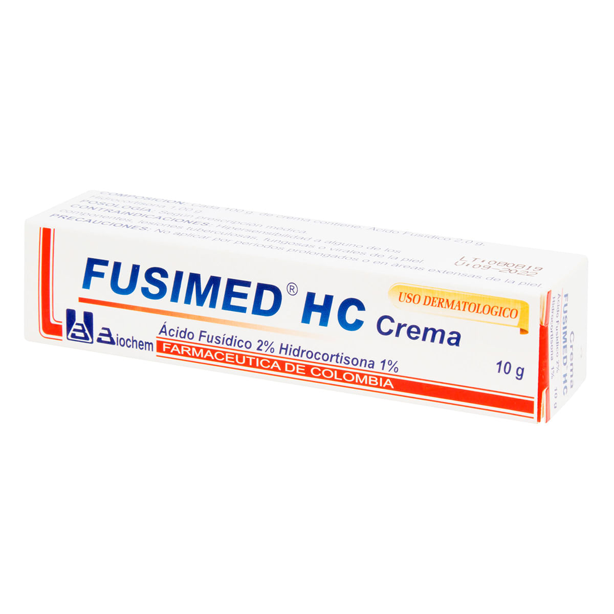 Crema Fusimed Hc 2% Biochem Caja X 10 G.