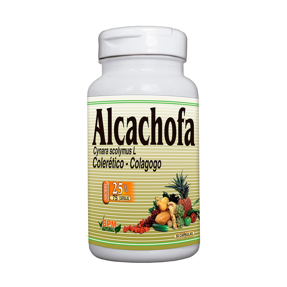 Alcachofa Natural Freshly Frasco x 50 Cápsulas Ahorre 25% 75 Cápsulas