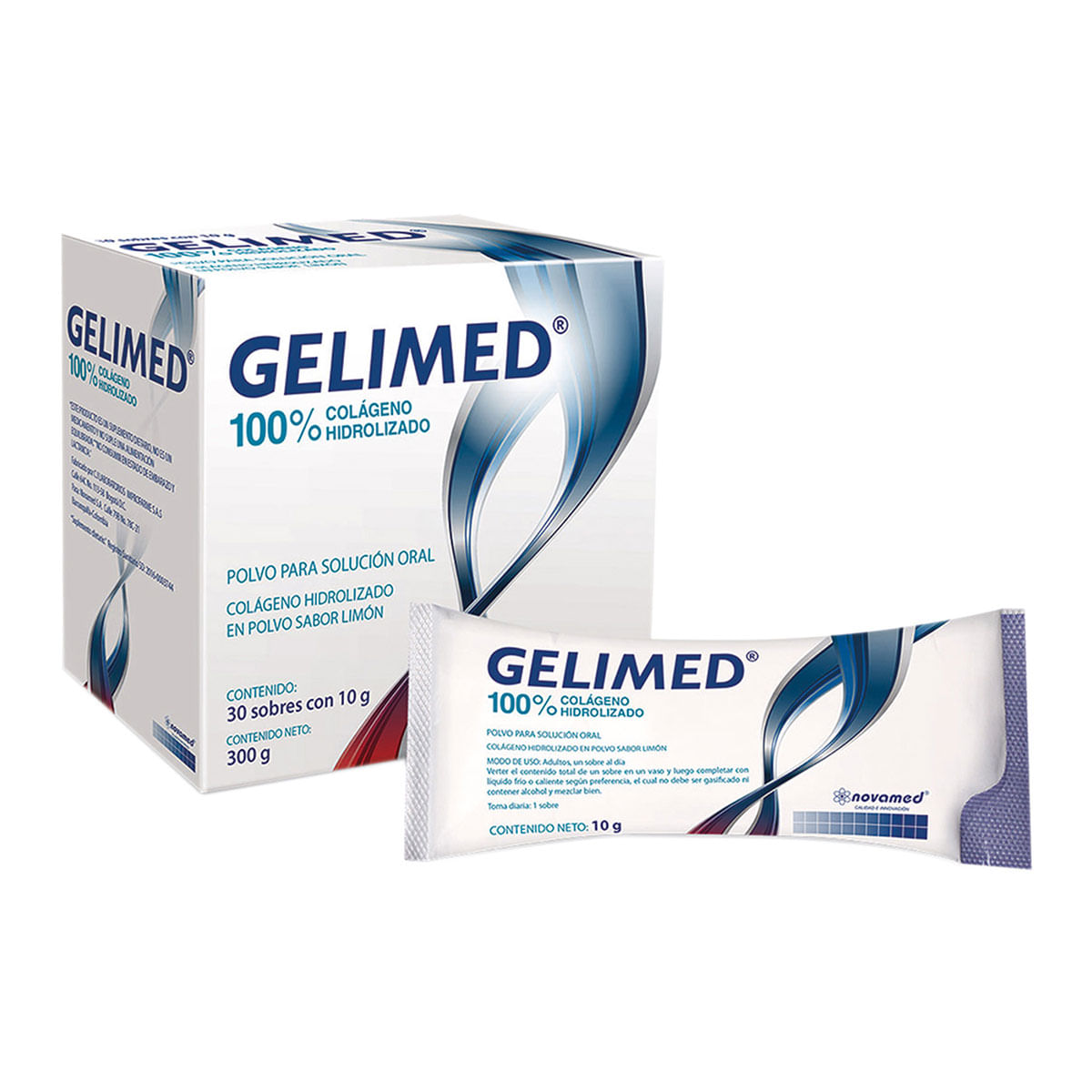 Solución Oral Gelimed Novamed Sobre X 10 G Caja X 30 Uds.