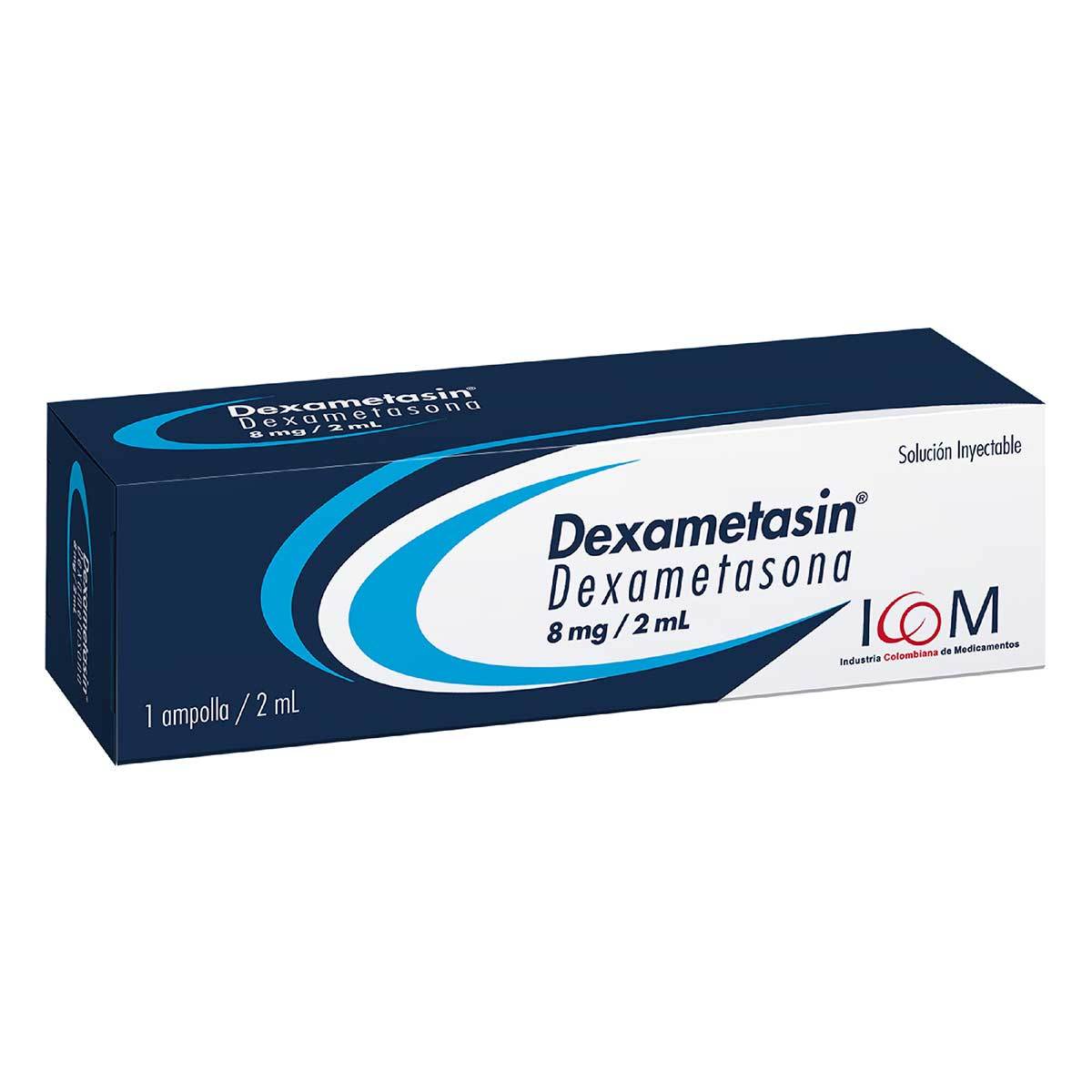 Dexametasin 8 Mg / 2 Ml Caja X 1 Ampolla.